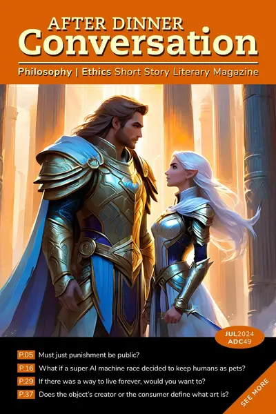 After Dinner Conversation Magazine book cover