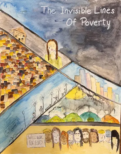The Invisible Lines Of Poverty book cover