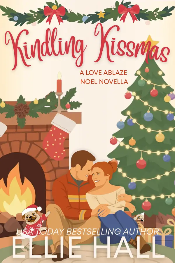 Kindling Kissmas by Ellie Hall cover