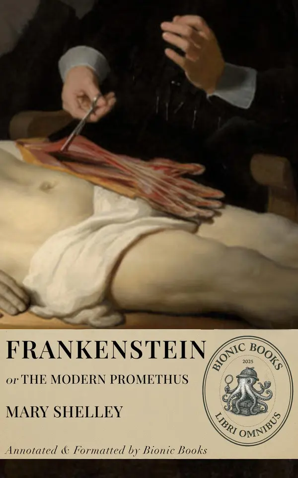 Frankenstein by Mary Shelley cover