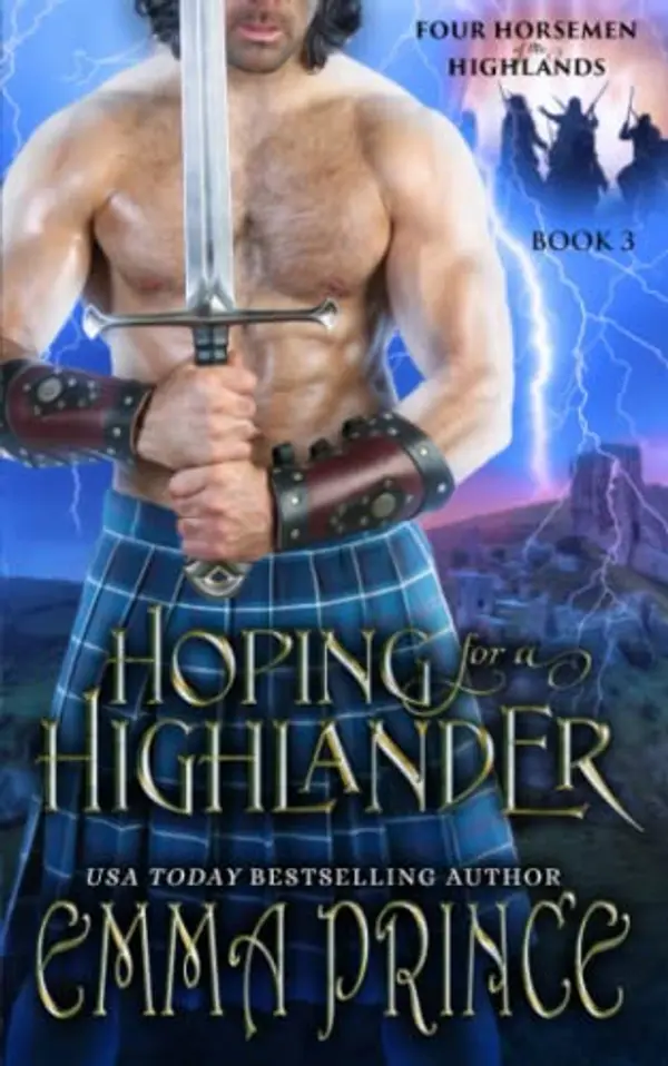 Hoping for a Highlander (Four Horsemen of the Highlands, Book 3) by Emma Prince cover