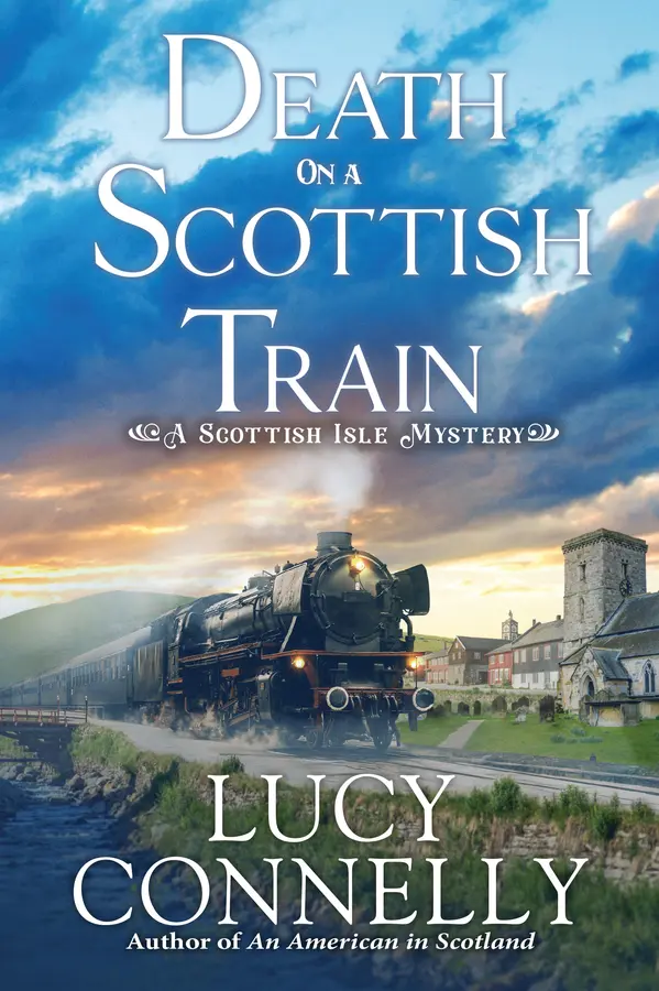 Death on a Scottish Train by Lucy Connelly cover