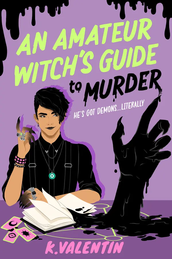 An Amateur Witch's Guide to Murder by K. Valentin cover