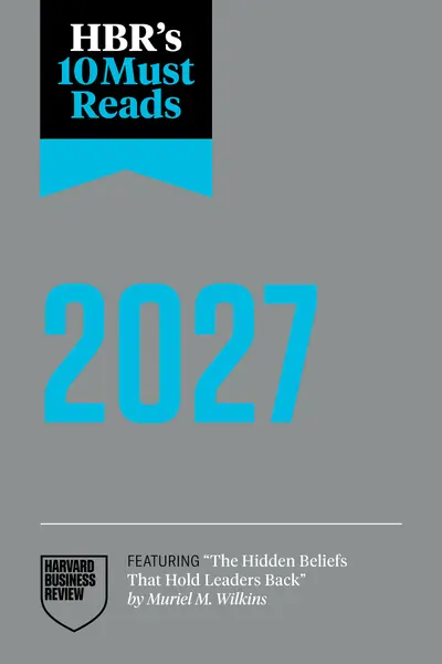 HBR's 10 Must Reads 2027 book cover