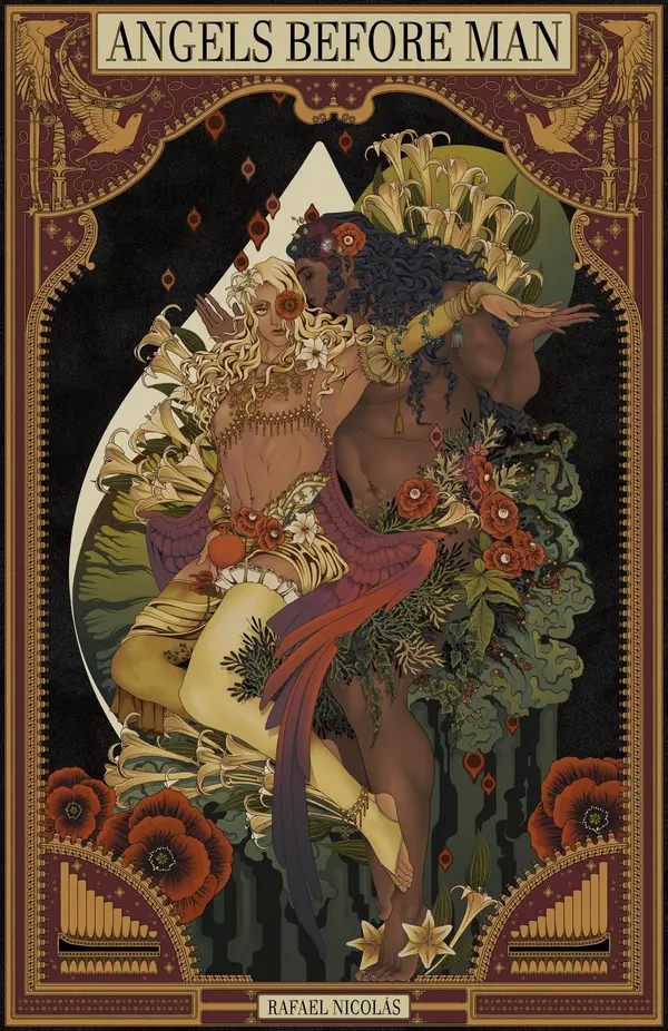 Angels Before Man by rafael nicolás cover