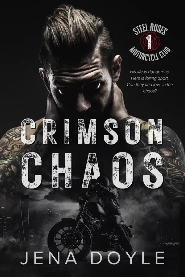 Crimson Chaos: A Motorcycle Club Romance by Jena Doyle cover