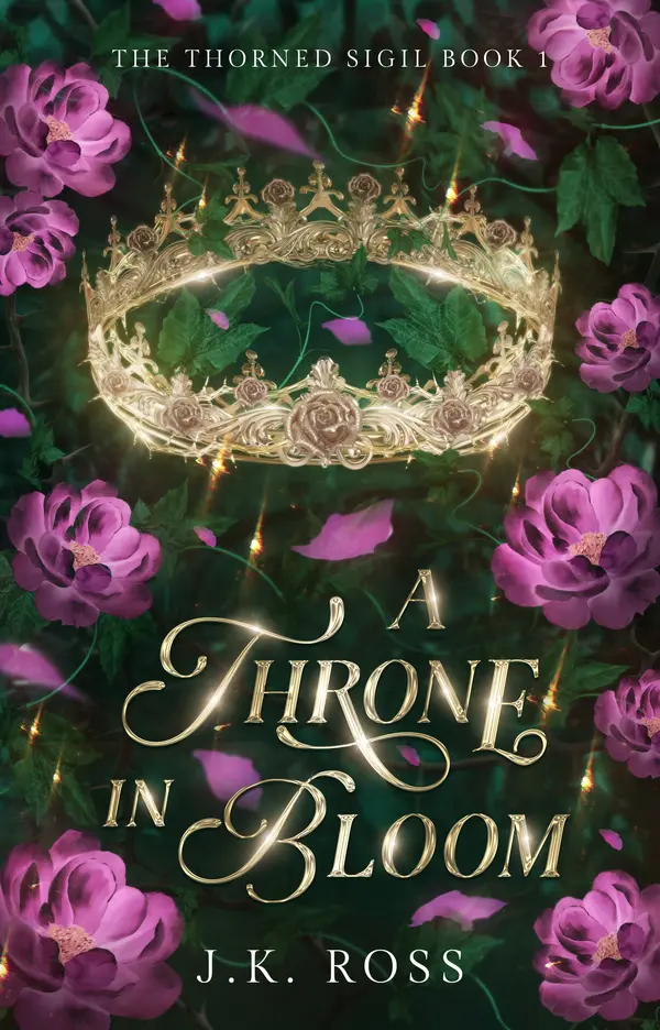 A Throne in Bloom by J.K. Ross cover