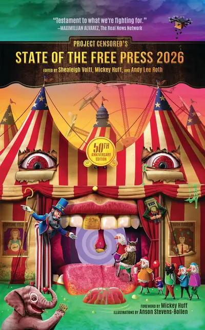 Project Censored’s State of the Free Press 2026 book cover