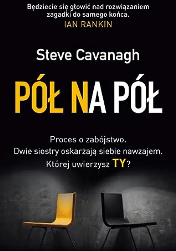 Pół na pół (Eddie Flynn, #5) by Steve Cavanagh cover