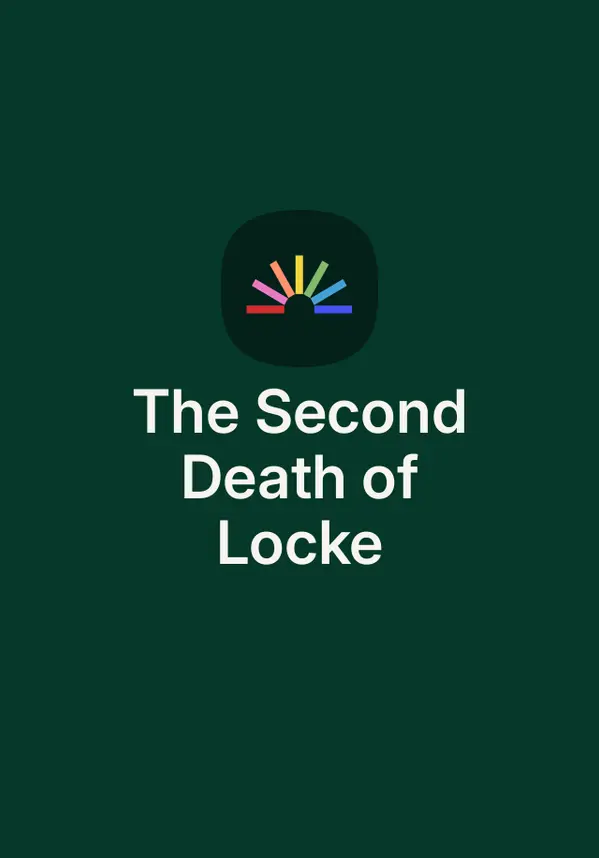 The Second Death of Locke by V.L. Bovalino cover
