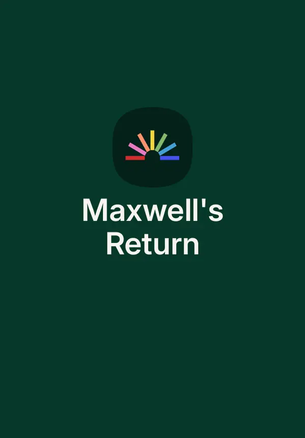 Maxwell's Return by M.J. Trow cover