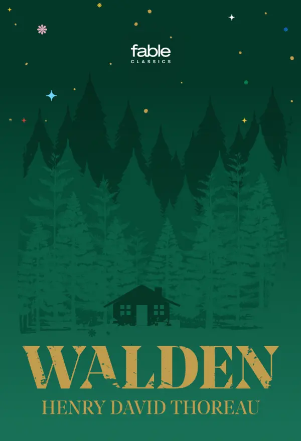 Walden by Henry David Thoreau cover