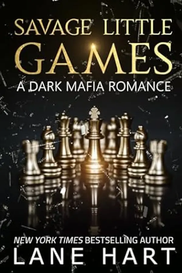 Savage Little Games: A Dark Mafia, Enemies to Lovers Romance (Sin City Mafia) by Lane Hart cover