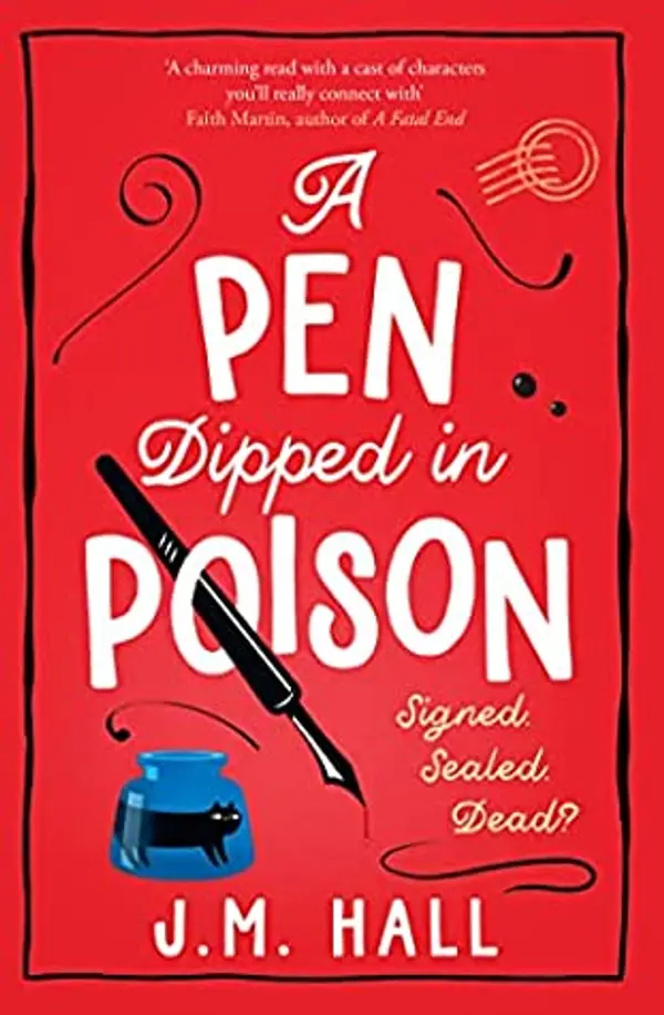 A Pen Dipped in Poison by J.M.   Hall cover