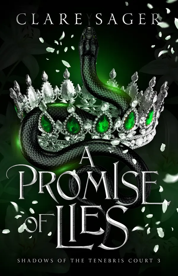 A Promise of Lies (Shadows of the Tenebris Court, #3) by Clare Sager cover