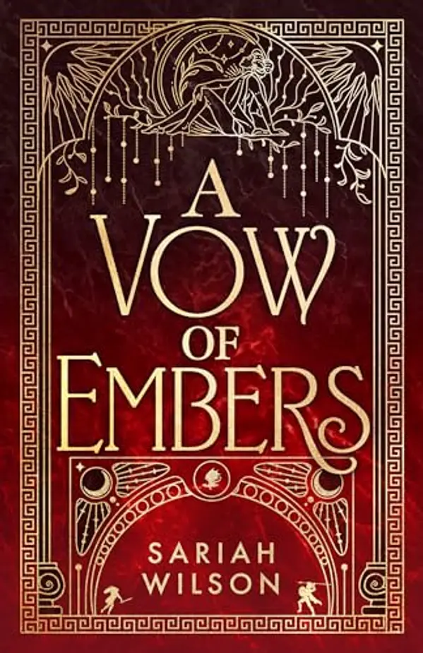 A Vow of Embers (The Eye of the Goddess, #2) by Sariah Wilson cover