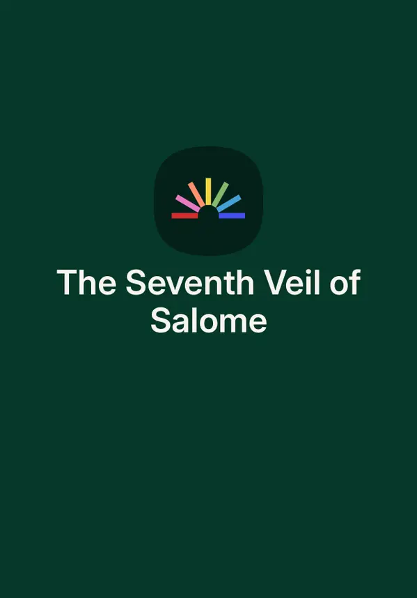 The Seventh Veil of Salome by Silvia Moreno-Garcia cover