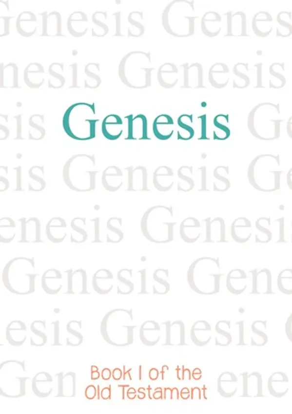 Genesis (Bible, #1) by Anonymous cover