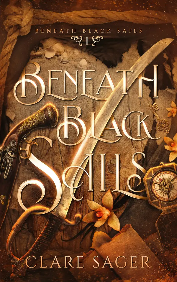 Beneath Black Sails by Clare Sager cover