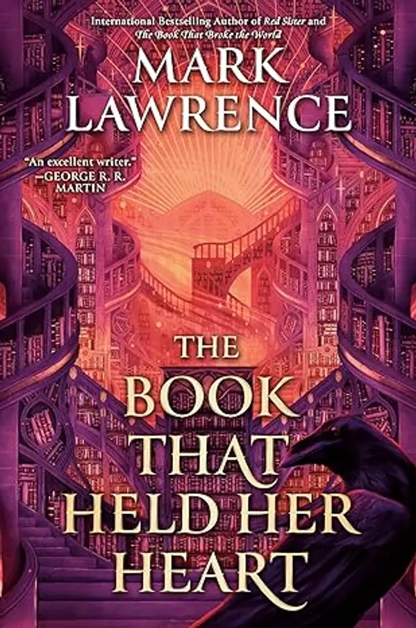 The Book That Held Her Heart (The Library Trilogy, #3 by Mark Lawrence cover