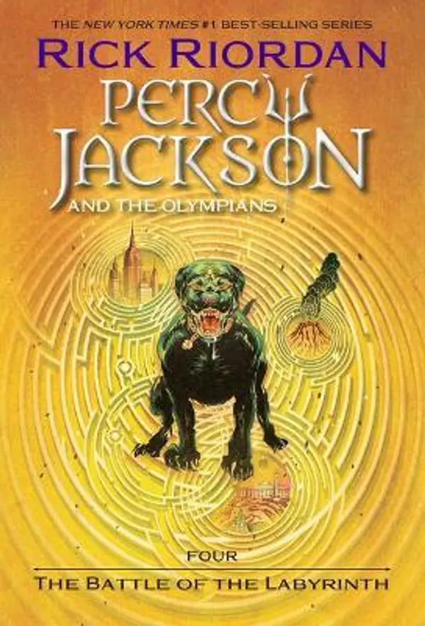 The Battle of the Labyrinth by Rick Riordan cover