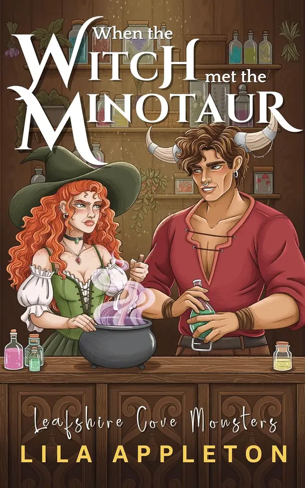 When the Witch Met the Minotaur by Lila Appleton cover