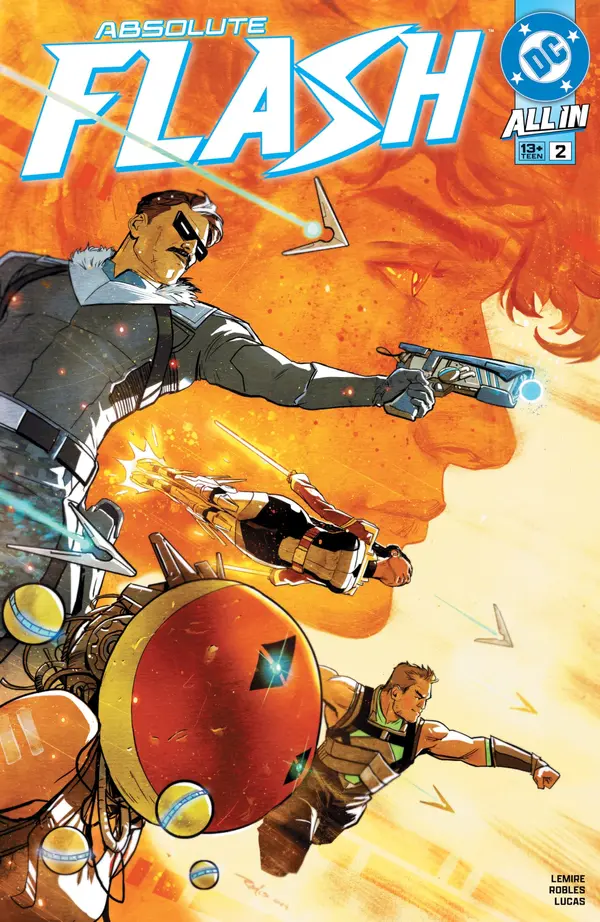 Absolute Flash (2025-) #2 by Jeff Lemire cover
