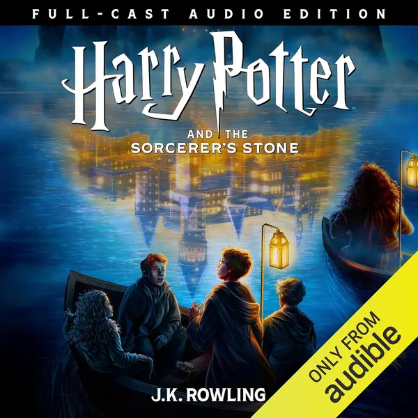 Harry Potter and the Sorcerer’s Stone (Full-Cast Edition) by J.K. Rowling cover