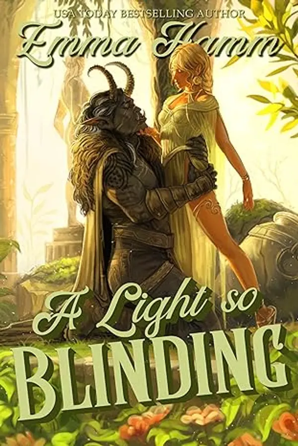 A Light So Blinding (The Kingdom Below Book 2) by Emma Hamm cover