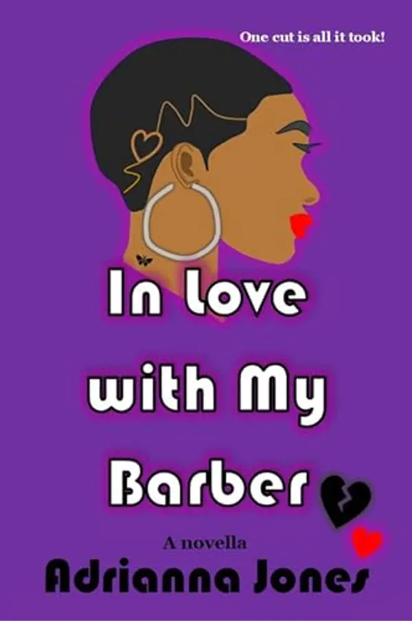 In Love with My Barber by Adrianna Jones cover