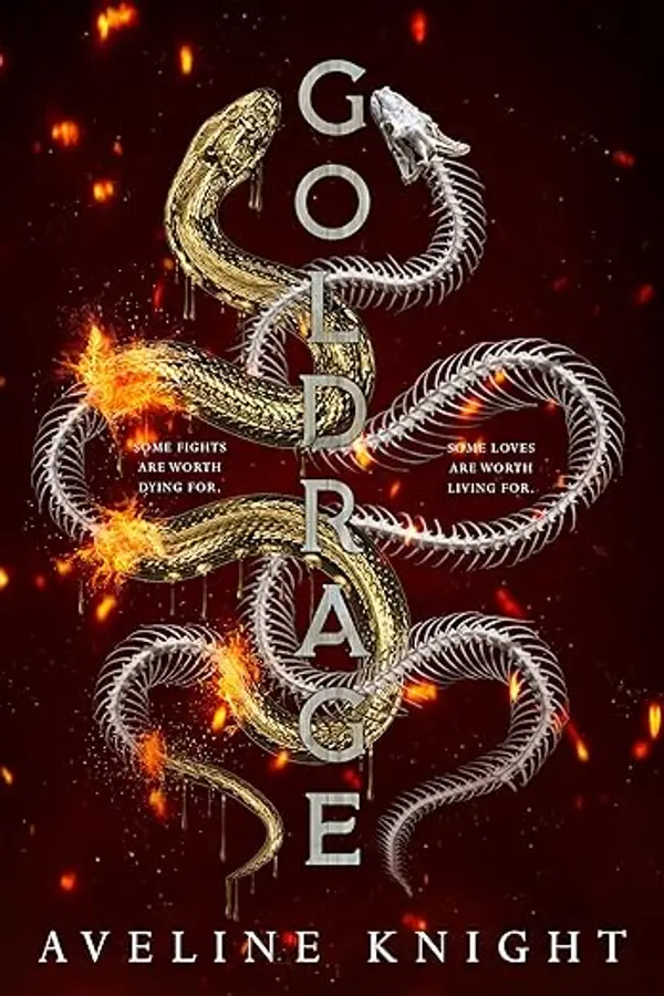 Goldrage (The Chrysophilist Trilogy Book 3) by Aveline Knight cover