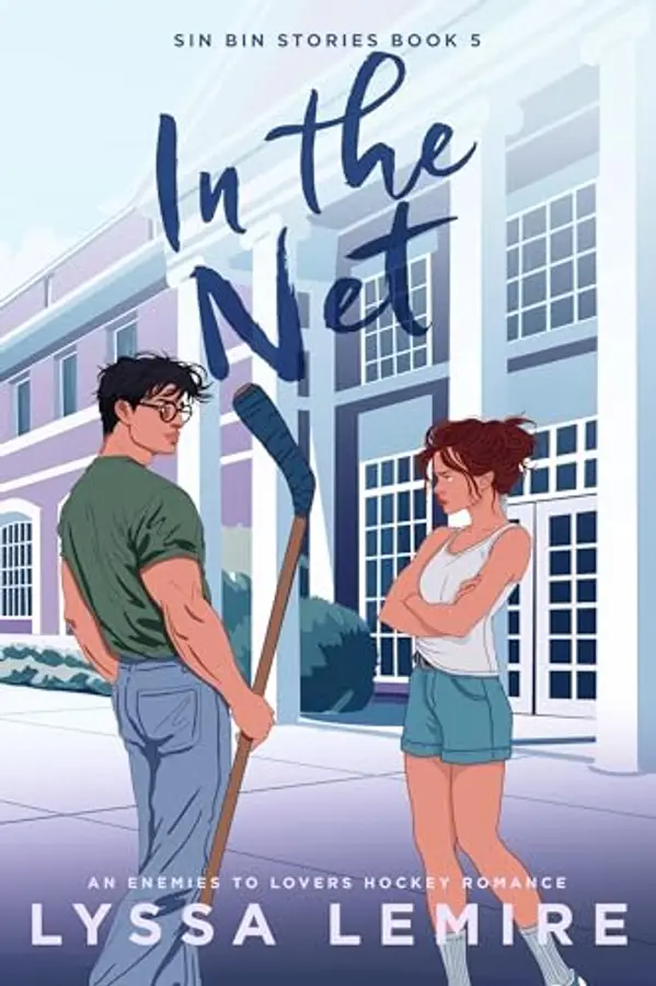 In the Net: An Enemies to Lovers Hockey Romance by Lyssa Lemire cover