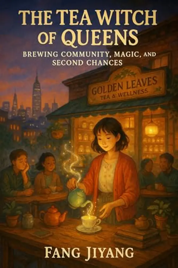 The Tea Witch of Queens: A Heartwarming Cozy Fantasy About Tea, Magic, and Found Family by Fang Jiyang cover