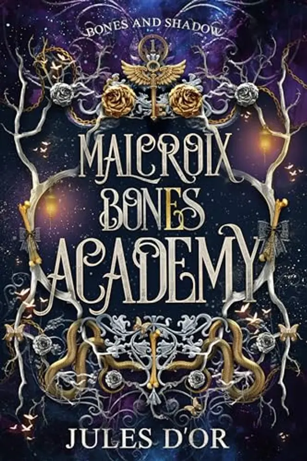 Malcroix Bones Academy: A Romantic Dark Magical Fantasy by JC Andrijeski, Jules D'Or cover