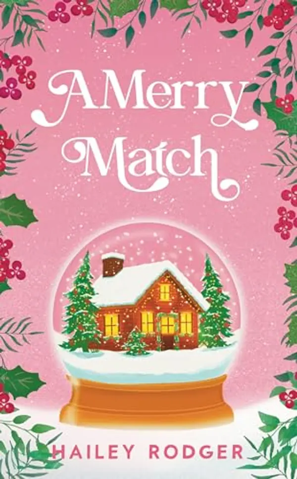 A Merry Match: A spicy, secret identity holiday romance by Hailey Rodger cover
