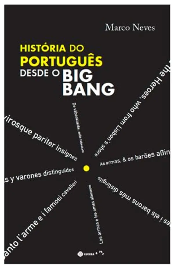 História do Português desde o Big Bang by Marco Neves cover