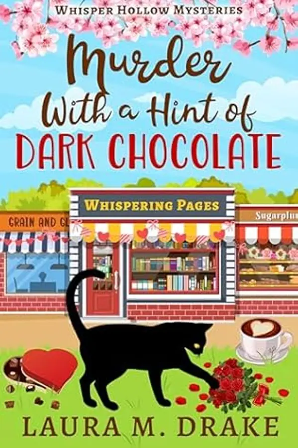 Murder With a Hint of Dark Chocolate (Whisper Hollow #3) by Laura M. Drake cover