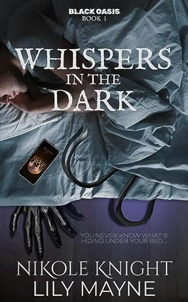 Whispers in the Dark (Black Oasis, #1) by Nikole Knight cover