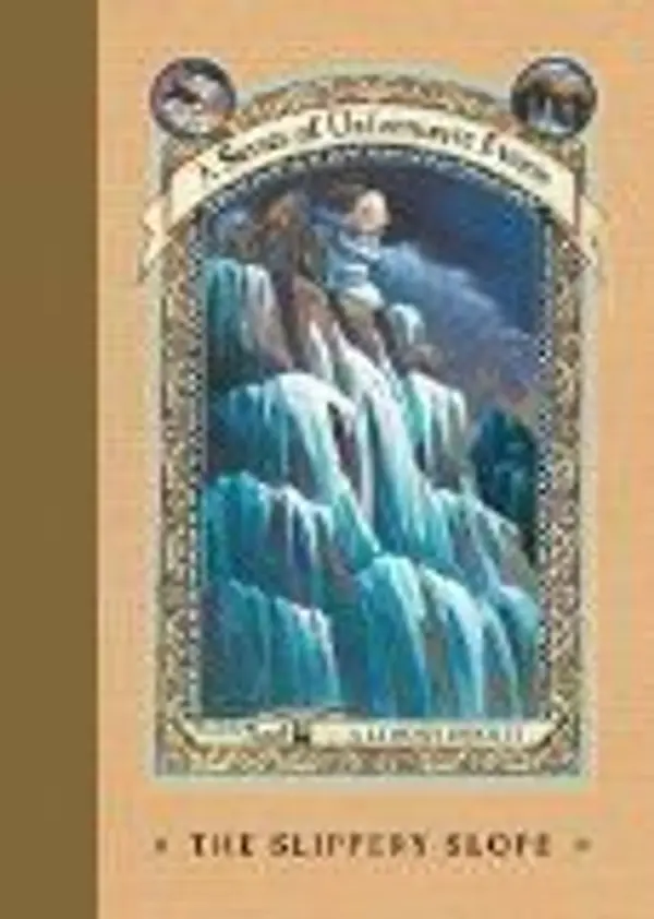 The Slippery Slope by Lemony; Helquist Brett & Michael Kupperman Snicket cover
