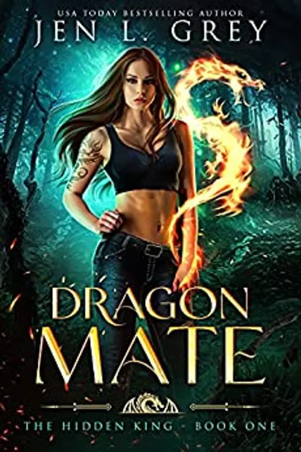 Dragon Mate (The Hidden King #1) by Jen L. Grey cover