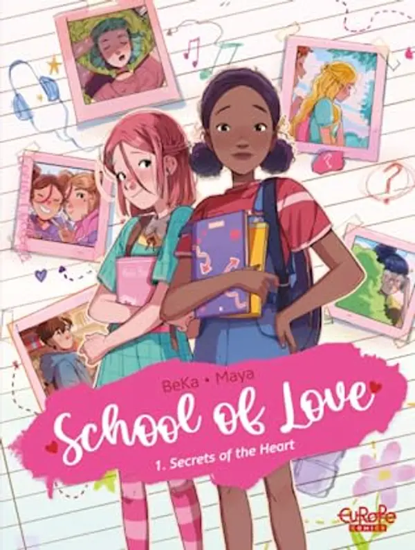 School of Love: 1. Secrets of the Heart by BéKa cover