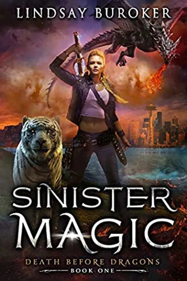 Sinister Magic (Death Before Dragons, #1) by Lindsay Buroker cover