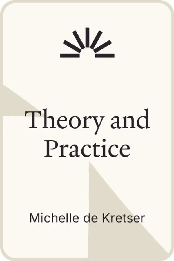 Theory and Practice by Michelle de Kretser cover