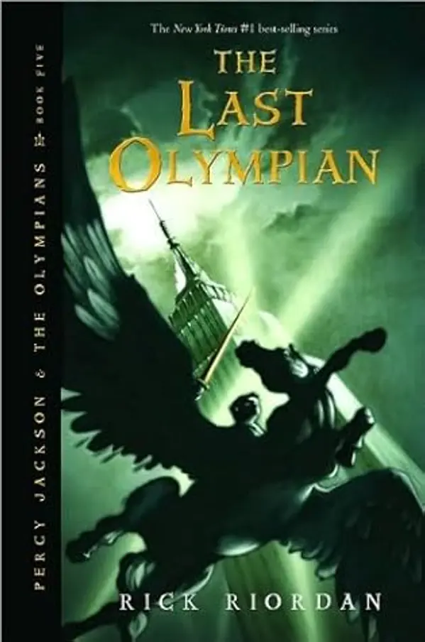 (THE LAST OLYMPIAN)) BY Riordan, Rick(Author)Hardcover{The Last Olympian} on 05 May-2009 by Rick Riordan cover