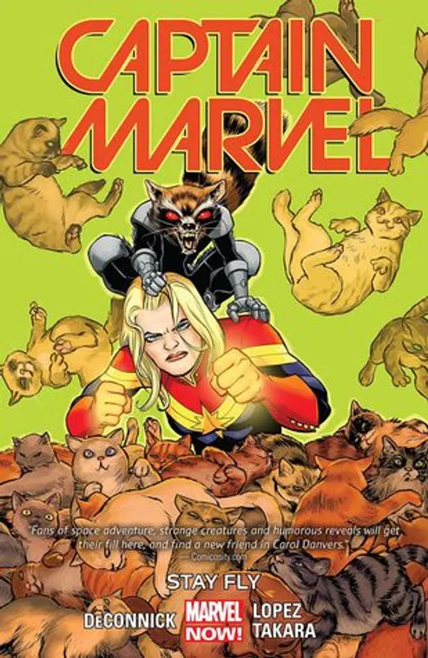 Captain Marvel, Vol. 2: Stay Fly by Kelly Sue DeConnick cover