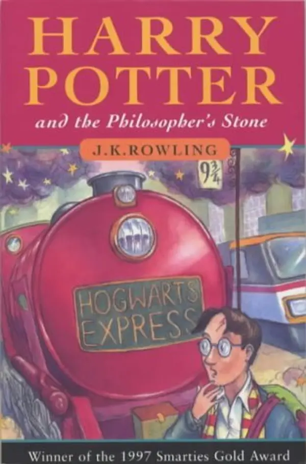 Harry Potter and the Philosopher’s Stone (Harry Potter, #1) by J.K. Rowling cover