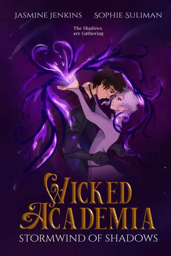 Stormwind of Shadows (Wicked Academia, #2) by Jasmine Jenkins cover