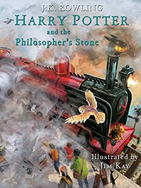 Harry Potter and the Philosopher’s Stone by J.K. Rowling cover