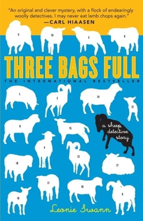 Three Bags Full: A Sheep Detective Story by Leonie Swann cover