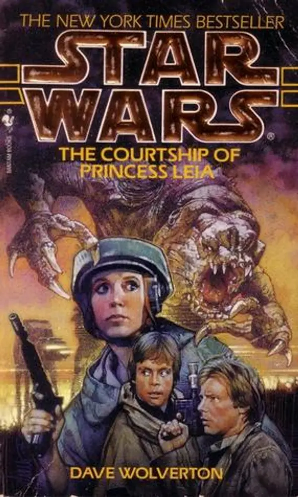 Star Wars: The Courtship of Princess Leia by Dave Wolverton cover
